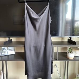 Cowl Neck Mini Dress